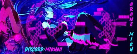 Discord Banner | Miku, Discord, Anime lovers