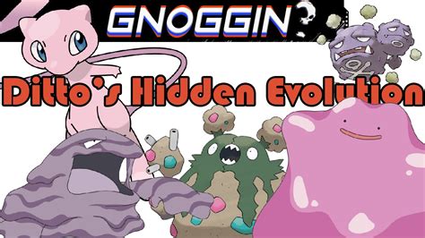 Pokemyth: Dittos Evolution Tree | Gnoggin - YouTube