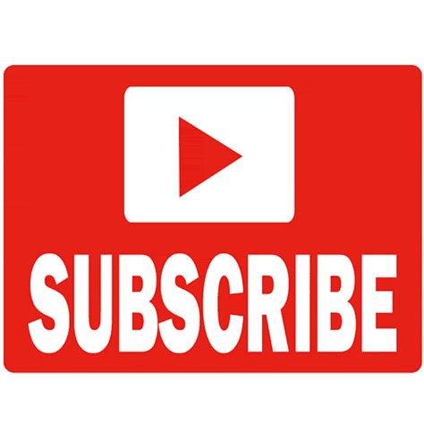 Subscribe button PNG