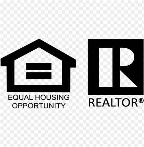 Equal Housing Realtor Logo Black - Equal Realtor Logo PNG Transparent ...