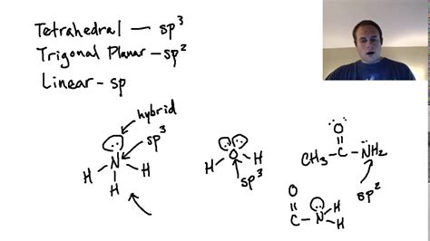 Are Lone Pairs in Hybrid Orbitals? sp2 confusion! - YouTube