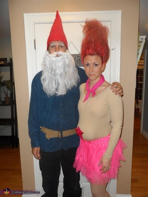 Treasure Troll and Garden Gnome Halloween Costumes