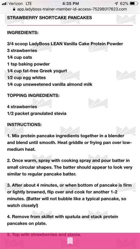 Pin by Dawn Womble on Protein mix recipes | Protein mix recipes ...