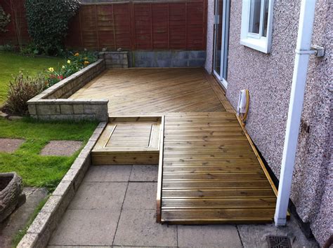 Decking with ramp | Wheelchair ramp design, Ramp design, Outdoor ramp