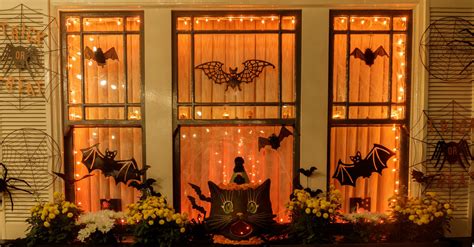 Halloween Window Silhouettes Cat