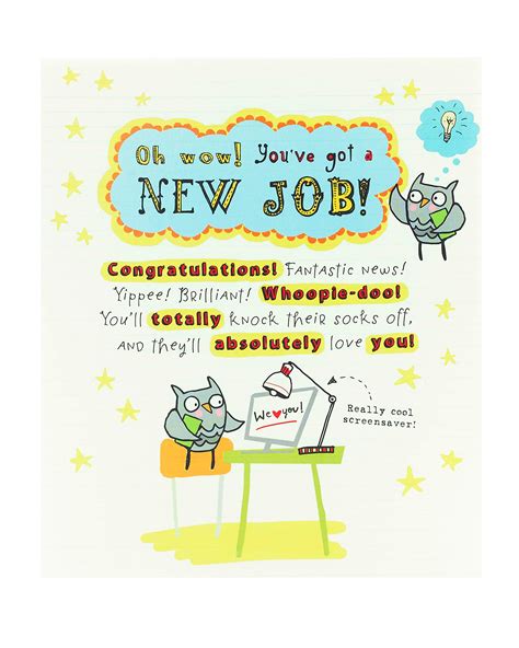 Buy Congrats New Job - New Job Card - Congratulations On Your New Job ...