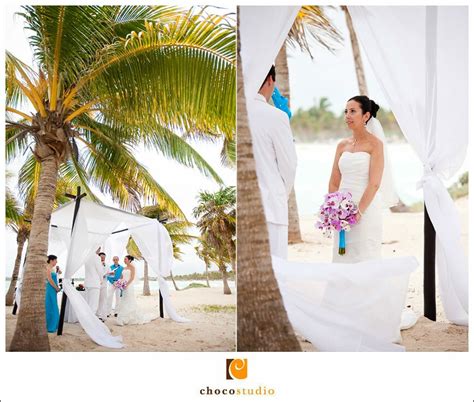 Wedding Photos at Barcelo Maya Resort in Mexico | Riviera Maya Wedding