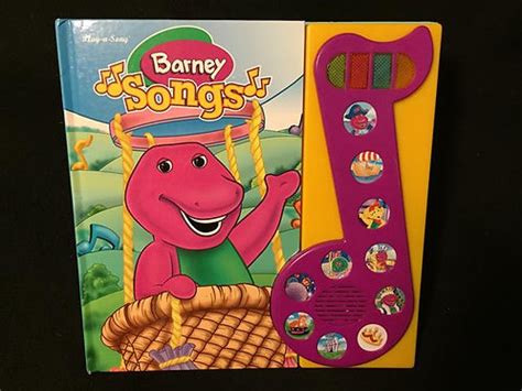 Barney Songs Large Interactive Book! Hardcover | kidsheaveninlisle