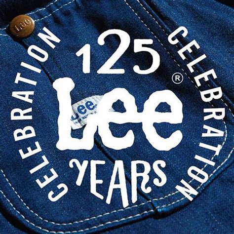 125 Years of Lee Jeans (USA) | Anniversary logo, Logo samples, Lee jeans