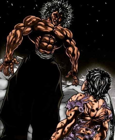 Yujiro Hanma vs Baki Hanma | Father-Son fight | Martial arts anime ...