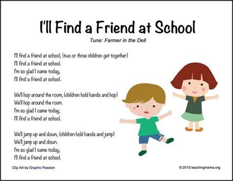 Back to School Songs for Preschoolers Need to engage parents? Need to ...