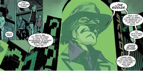 The Riddler's 10 Best Riddles In DC Comics