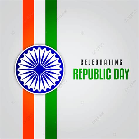 26-Jan Clipart Transparent Background, Celebrating Republic Day On 26 ...