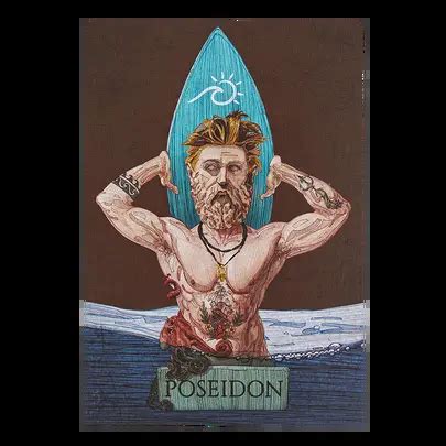 Shop :: Posters :: Poseidon - Poster - MyGreekGames