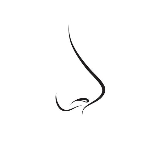 Nose isolated. Human nose icon. Vector illustration 524343 Vector Art ...