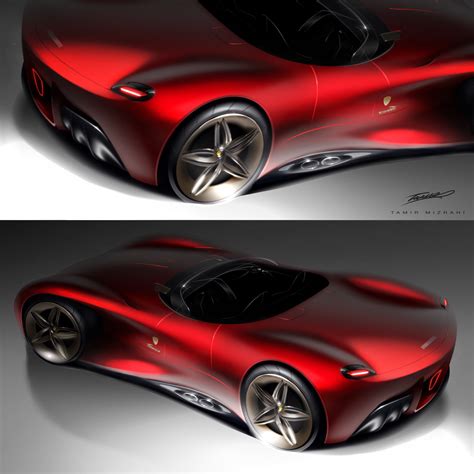 Ferrari 250TR (Testa Rossa) Homage Concept :: Behance