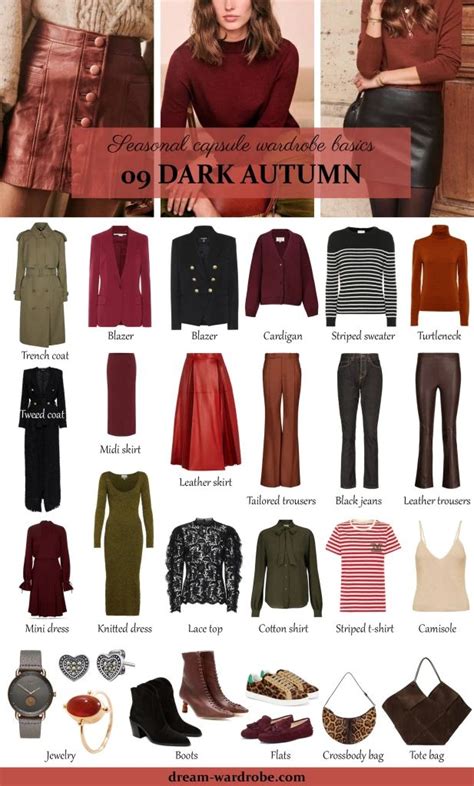 Dark Autumn Color Palette and Wardrobe Guide