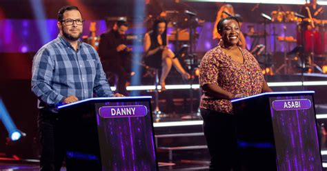 Who are Danny and Asabi? ‘Name That Tune’ contestants make host Jane ...