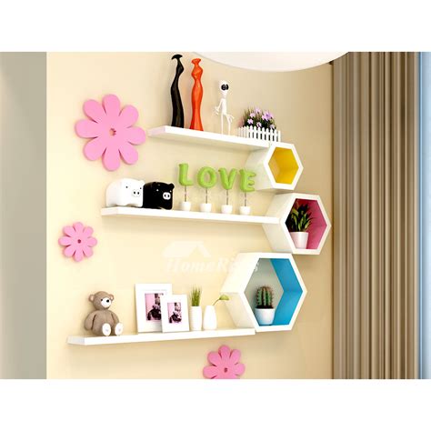 bedroom wall shelves