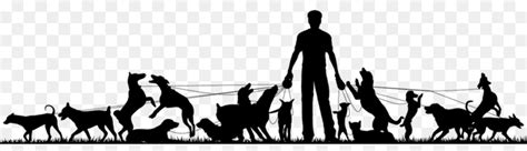 Dog walking Pet sitting Silhouette Clip art - children grow up album ...