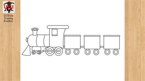 Steam Train Outline