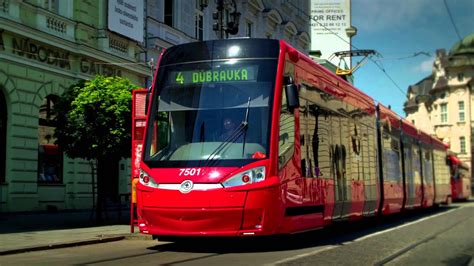 Tramvaj ForCity Plus Bratislava - YouTube