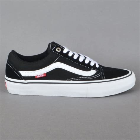 Vans Old Skool Pro Skate Shoes - Black/White - SKATE SHOES from Native ...