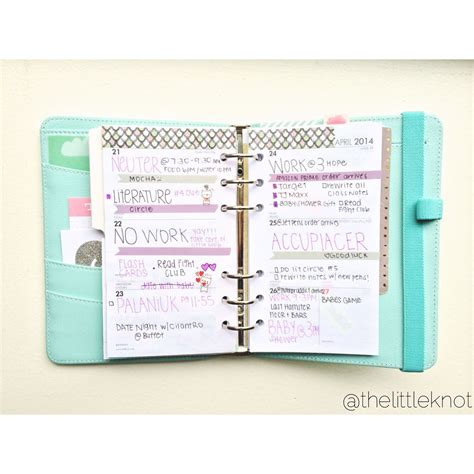 Filofax weekly decoration page, simple! Filofax Planners, Planner ...