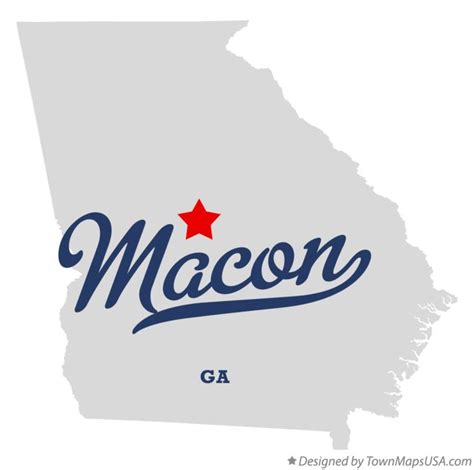 Maps Of Macon Georgia