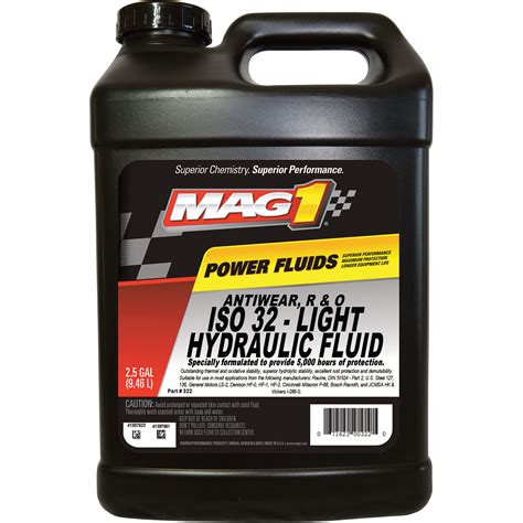 Mag 1 Hydraulic Fluid — 2.5 Gallons, Model# MG423222 | Hydraulic Oil ...