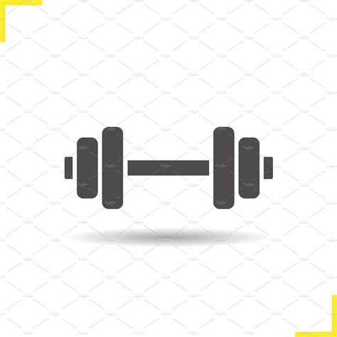 Dumbbell icon. Vector | Illustrator Graphics ~ Creative Market