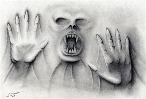 √ How to draw scary things for halloween | ann's blog