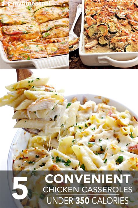 5 Convenient Chicken Casseroles Under 350 Calories | Recipes ...