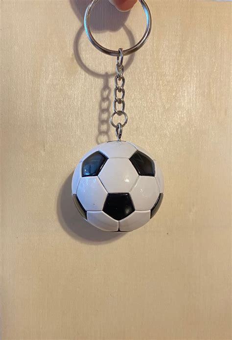 Soccer ball keychain personalized soccer ball keychain | Etsy