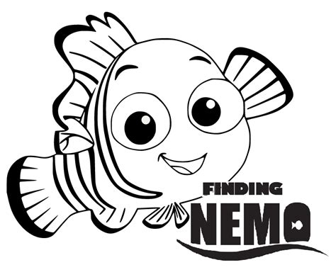 Finding Nemo Coloring Pages Printable for Free Download