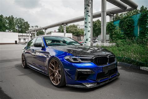 Forged Carbon Fiber Body kit set for BMW M5 F90 LCI Restyling Buy with ...