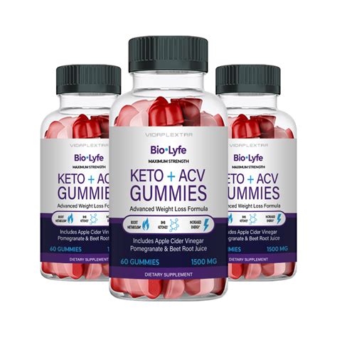 BioLyfe Keto - Bio Lyfe Keto+ACV Gummies (3 Pack) - Walmart.com