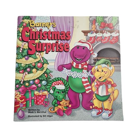 Vintage Barneys Christmas Surprise Paper Back Book B.J. and Baby Bop | eBay