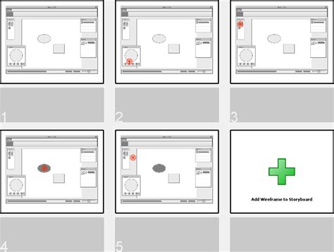 Desktop Application Wireframes