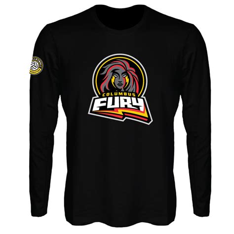 Columbus Fury Pro Collection - Long Sleeve Court Tee