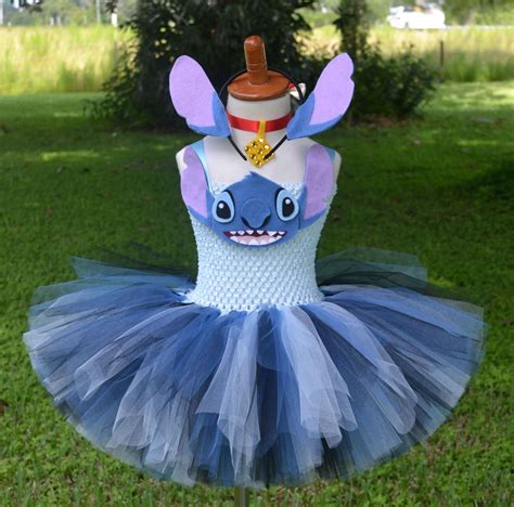 Lilo and Stitch Disney Tutu Outfit, Tutu Dress, Stitch Costume, Disney ...