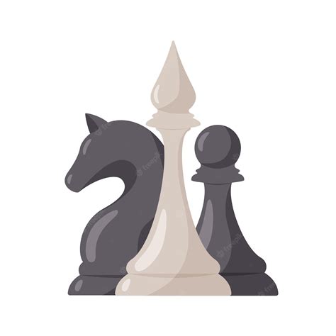 Premium Vector | Vector chess pieces