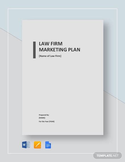 Law Firm Marketing Plan - 10+ Examples, Format, Pdf