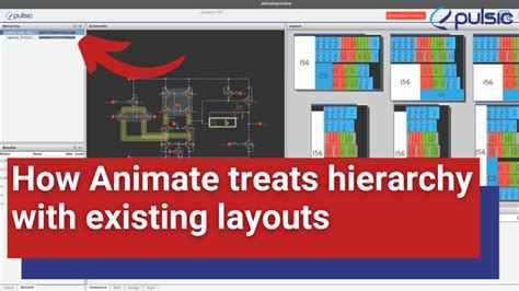 How Animate treats hierarchy with existing layouts | Pulsic