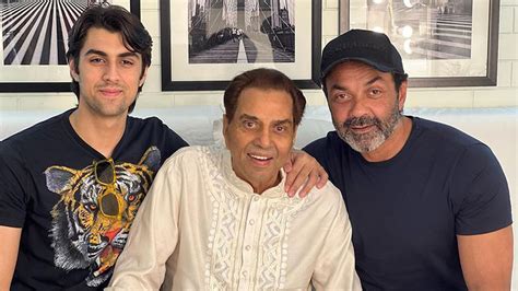 Agency News | Bobby Deol Pays Surprise Visit to Father Dharmendra on ...