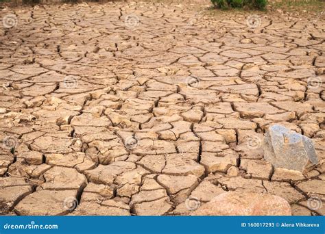 Texture of Dry Cracked Earth. Desert, Concept of Time of Drought and ...