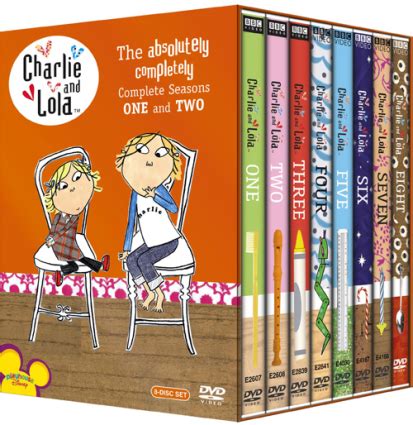 Charlie & Lola: Slightly Invisible + Seasons 1 & 2 DVDS & Charlie and ...