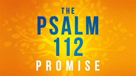 The Psalm 112 Promise | Devotional Reading Plan | YouVersion Bible