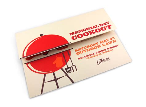 Memorial Day Cookout Invitation :: Behance