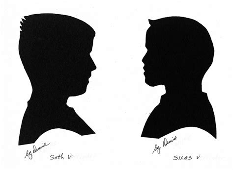 Silhouettes, or Shadow Portraits, for Children - FeltMagnet